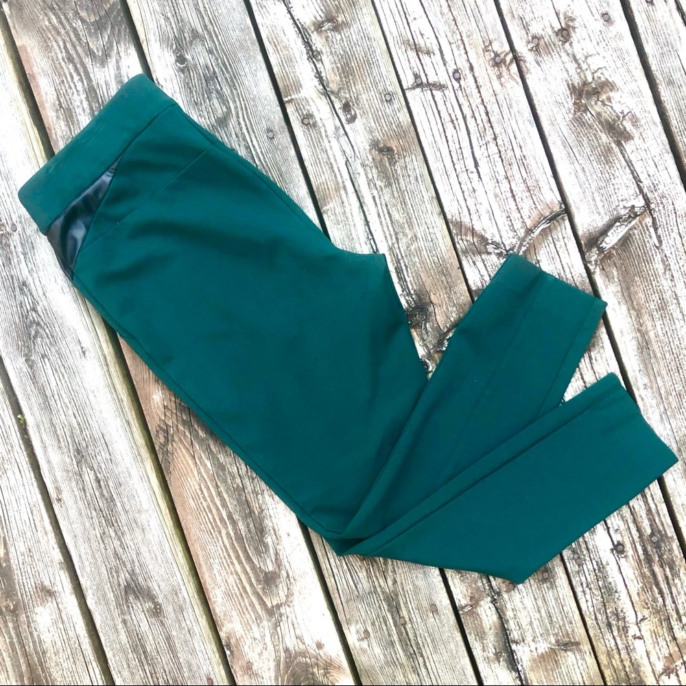 Michel Studio size 14 Dark Green Stretch Dress Pants - Picture 11 of 12